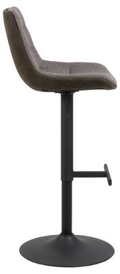 Contemporary European Chic Bar Stool Chair with Footrest