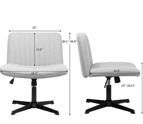 High Bounce Foam Sponge Internal Filler Ergonomic Adjustable Swivel Chair For Busy Work Environments